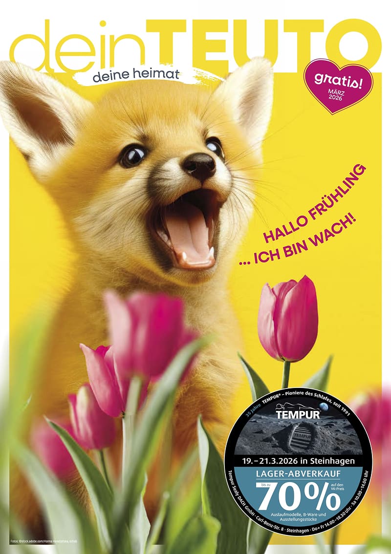 deinTEUTO Magazin März